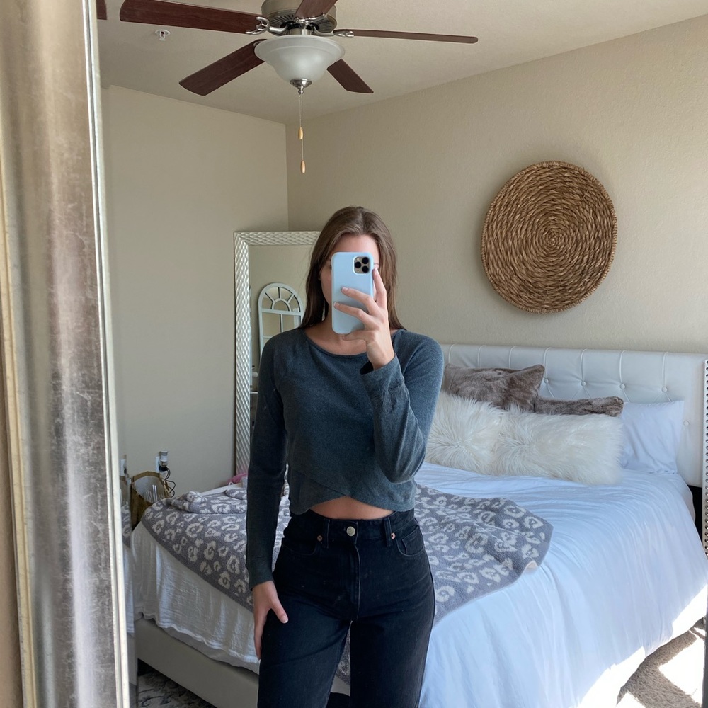 ROXY dark grey long sleeve